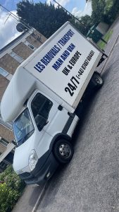 Van for Les Removal and Transport